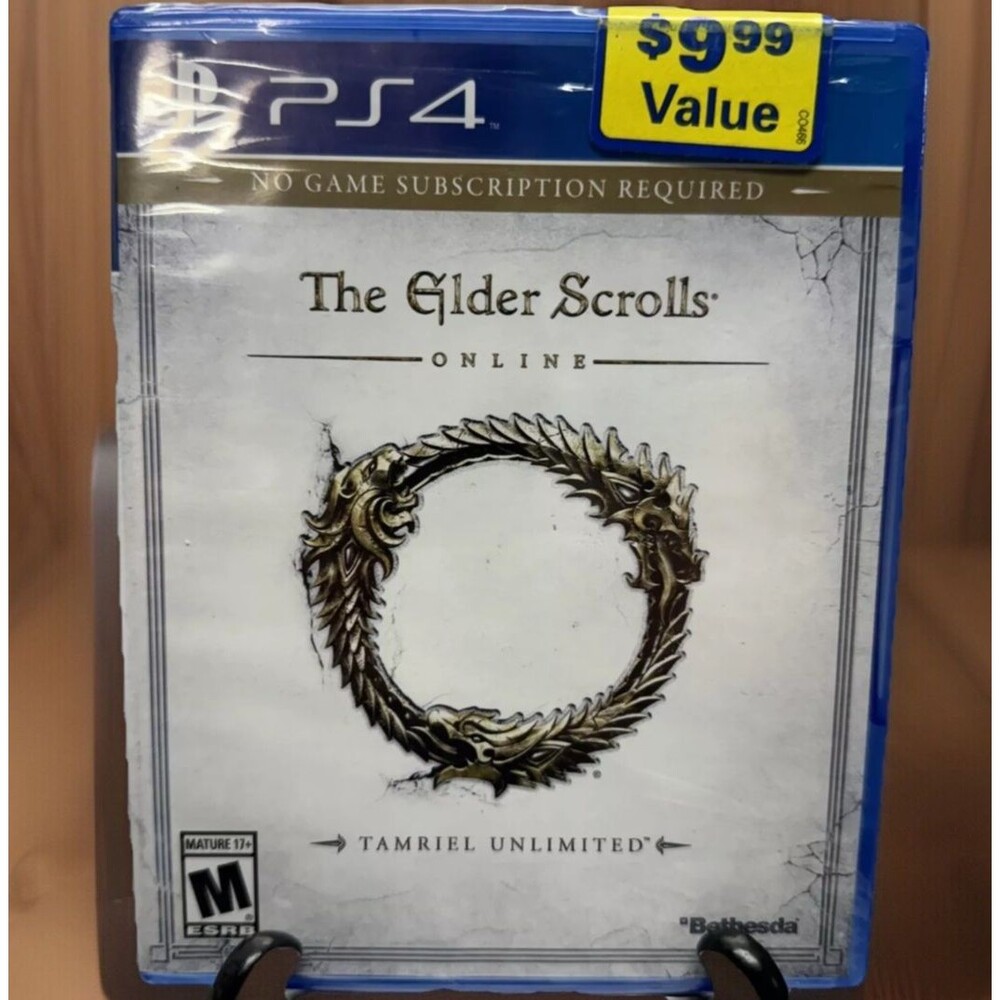 The Elder Scrolls Online Tamriel Unlimited PS4 Sony PlayStation 4 Sealed MMORPG